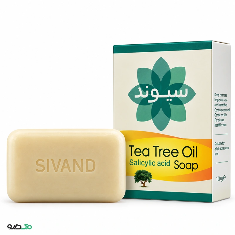 صابون ضد جوش روغن درخت چای سیوند